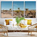 Joshua Tree Wall Art Canvas Print – Framed Desert Landscape