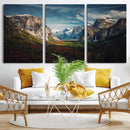 Yosemite National Park Wall Art Canvas Print – Framed