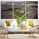 Chicago Bears Soldiers Field Wall Art Canvas Print – Framed