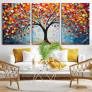 Vibrant Tree of Life Canvas Wall Art – Colorful Abstract by MyGreatCanvas | Canvas Wall Art Prints | Photo Prints & Wall Decor