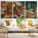 Tsukioka Yoshitoshi Samurai Wall Art – Japanese Katana by MyGreatCanvas | Canvas Wall Art Prints | Photo Prints & Wall Decor