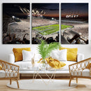 Penn State Stadium Wall Art Canvas Print, White Out Football