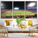 Dooley Stadium Wall Art, Sports Arena Panoramic Canvas