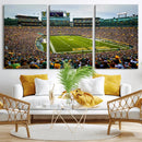 Green Bay Packers Lambeau Field Stadium Wall Art Canvas by MyGreatCanvas | Canvas Wall Art Prints | Photo Prints & Wall Decor