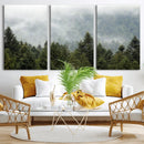 Misty Mountain Forest Wall Art Canvas Print by MyGreatCanvas | Canvas Wall Art Prints | Photo Prints & Wall Decor