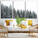 Misty Mountain Forest Canvas Print, Foggy Pine Trees Nature by MyGreatCanvas | Canvas Wall Art Prints | Photo Prints & Wall Decor