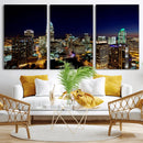 Atlanta Skyline Wall Art Canvas Print – Modern Cityscape by MyGreatCanvas | Canvas Wall Art Prints | Photo Prints & Wall Decor