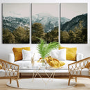 Mountain Forest Wall Art Canvas Print, Alpine Landscape by MyGreatCanvas | Canvas Wall Art Prints | Photo Prints & Wall Decor