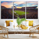 Auburn Stadium Sunset Wall Art Canvas Print, Jordan Hare by MyGreatCanvas | Canvas Wall Art Prints | Photo Prints & Wall Decor