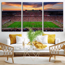 Oklahoma Sooners Stadium Wall Art Canvas Print, College