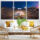 Oklahoma Sooners Memorial Stadium Wall Art Canvas Print, by MyGreatCanvas | Canvas Wall Art Prints | Photo Prints & Wall Decor