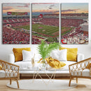 Donald W. Reynolds Razorback Stadium Wall Art Canvas Print – by MyGreatCanvas | Canvas Wall Art Prints | Photo Prints & Wall Decor