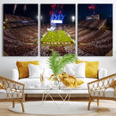 Oklahoma Memorial Stadium Wall Art Canvas Print – Oklahoma