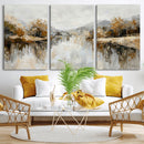 Abstract Landscape Wall Art Canvas Print, Modern Lake by MyGreatCanvas | Canvas Wall Art Prints | Photo Prints & Wall Decor