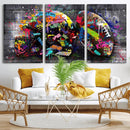 Graffiti American Football Helmet Street Art Wall Art Canvas by MyGreatCanvas | Canvas Wall Art Prints | Photo Prints & Wall Decor