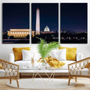 Washington White House Skyline Wall Art Canvas Print – by MyGreatCanvas | Canvas Wall Art Prints | Photo Prints & Wall Decor