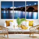 Washington DC Wall Art Canvas Print – Lincoln Memorial Night by MyGreatCanvas | Canvas Wall Art Prints | Photo Prints & Wall Decor