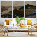 acek Malczewski Landscape at the Vistula Wall Art Canvas by MyGreatCanvas | Canvas Wall Art Prints | Photo Prints & Wall Decor