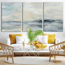 Abstract Coastal Landscape Wall Art Canvas Print – Soft Blue by MyGreatCanvas | Canvas Wall Art Prints | Photo Prints & Wall Decor