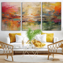 Colorful Abstract Canvas Wall Art — Large Textured Oil by MyGreatCanvas | Canvas Wall Art Prints | Photo Prints & Wall Decor