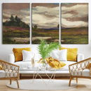 Gustav Macoun Heathland Canvas Print, Czech Landscape Oil by MyGreatCanvas | Canvas Wall Art Prints | Photo Prints & Wall Decor