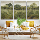 Wildflower Meadow Canvas Wall Art, Impressionist Overgrown by MyGreatCanvas | Canvas Wall Art Prints | Photo Prints & Wall Decor