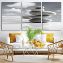 Zen Stone Wall Art Canvas Print, Balanced Rock Stack Framed by MyGreatCanvas | Canvas Wall Art Prints | Photo Prints & Wall Decor