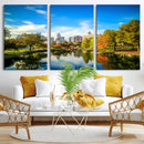 Charlotte Skyline Canvas Wall Art Print – North Carolina Cityscape Photography Print by MyGreatCanvas | Canvas Wall Art Prints | Photo Prints & Wall Decor