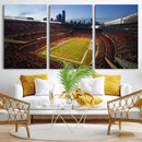 Chicago Bears Soldier Field Canvas Wall Art, NFL Stadium Panorama Print, Football Arena Photography for Sports Fans by MyGreatCanvas | Canvas Wall Art Prints | Photo Prints & Wall Decor
