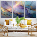Colorful Abstract Canvas Wall Art Print, Vibrant Popup Color Art Print