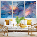 Colorful Abstract Canvas Wall Art Print, Vibrant Popup Color Art Print