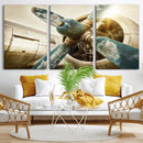 Vintage Airplane Canvas Print by MyGreatCanvas | Canvas Wall Art Prints | Photo Prints & Wall Decor