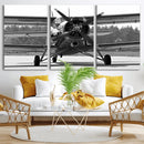 Wall Art Old War Plane Canvas Print by MyGreatCanvas | Canvas Wall Art Prints | Photo Prints & Wall Decor