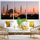 Wall Art Turkey Istanbul Skyline Canvas Print by MyGreatCanvas | Canvas Wall Art Prints | Photo Prints & Wall Decor