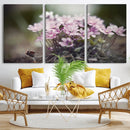 Pink Wild Flower Canvas Print by MyGreatCanvas | Canvas Wall Art Prints | Photo Prints & Wall Decor