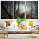 Dark Family and Tree Wall Art Canvas Print by MyGreatCanvas | Canvas Wall Art Prints | Photo Prints & Wall Decor