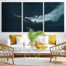 Swimmer Wall Art Canvas Print
