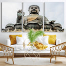 Buddha Statue Wall Art Canvas Print