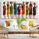 Abstract African Women Wall Art Canvas Print by MyGreatCanvas | Canvas Wall Art Prints | Photo Prints & Wall Decor