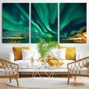 Northern Lights Wall Art Canvas Print by MyGreatCanvas | Canvas Wall Art Prints | Photo Prints & Wall Decor