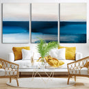 Dark Blue Abstract Wall Art Canvas Print by MyGreatCanvas | Canvas Wall Art Prints | Photo Prints & Wall Decor