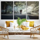 Cycling Road Bike in the Morning, Cycling Road Bike Canvas by MyGreatCanvas | Canvas Wall Art Prints | Photo Prints & Wall Decor