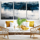 Abstract Blue and White Canvas Art | Large Wall Art for by MyGreatCanvas | Canvas Wall Art Prints | Photo Prints & Wall Decor