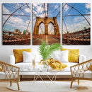 Brooklyn Bridge Manhattan Wall Art Canvas Print by MyGreatCanvas | Canvas Wall Art Prints | Photo Prints & Wall Decor