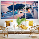 Santorini Island Wall Art Canvas Print by MyGreatCanvas | Canvas Wall Art Prints | Photo Prints & Wall Decor