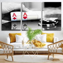 Aces Poker Art Poker Game Wall Art Canvas Print