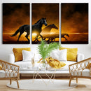 Horse Wall Art Canvas Print, Multi Panel Animal Canvas Print