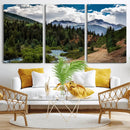 San Juan Nal Forest Wall Art Landscape Canvas Print