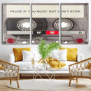 Music Cassette Iconic Wall Art Canvas Print by MyGreatCanvas | Canvas Wall Art Prints | Photo Prints & Wall Decor