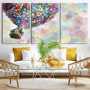Up Pixar Poster, Look Up Pixar Wall Art, Up Pixar Canvas,